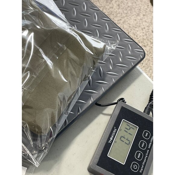 7th Ray Pants Plus Size 3XL Pull On Elastic Waist Side Slit Wide Leg Olive Green - Picture 8 of 8